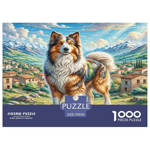 Atlas Schäfer Puzzle 1000-teilige Schwer Puzzle Spielzeug Lernspiel Impossible Herausforderungsspielzeug Für Erwachsene Und Kinder Ab 12 Jahren 70x50cm/1000pcs von WKASLDNS