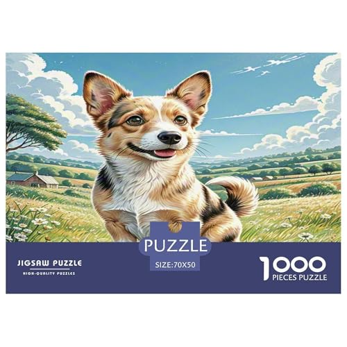 Australischer Terrier Puzzle 1000-teilige Schwer Puzzle Spielzeug Lernspiel Impossible Herausforderungsspielzeug Für Erwachsene Kinder 70x50cm/1000pcs Australischer Terrier Puzzle 1000-teilige Schwer Puzzle Spielzeug Lernspiel Impossible Herausforderungsspielzeug Für Erwachsene Kinder 70x50cm/1000pcs von WKASLDNS