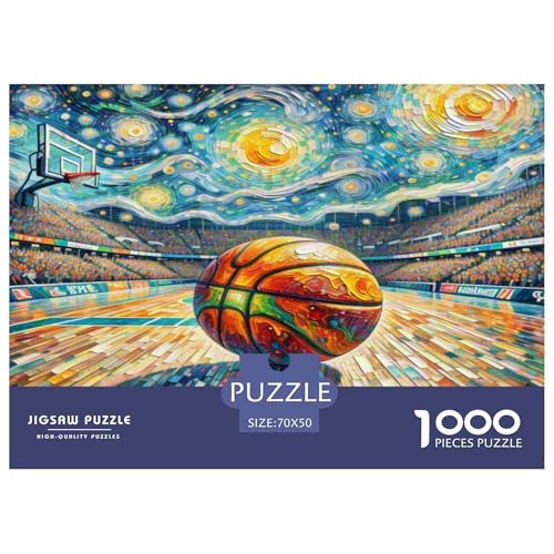 Basketball Puzzle 1000 Teile Schwer Puzzle Spielzeug Pädagogisches Spiel Impossible Herausforderungsspielzeug Für Erwachsene Und Kinder Ab 14 Jahren 70x50cm/1000pcs Basketball Puzzle 1000 Teile Schwer Puzzle Spielzeug Pädagogisches Spiel Impossible Herausforderungsspielzeug Für Erwachsene Und Kinder Ab 14 Jahren 70x50cm/1000pcs von WKASLDNS