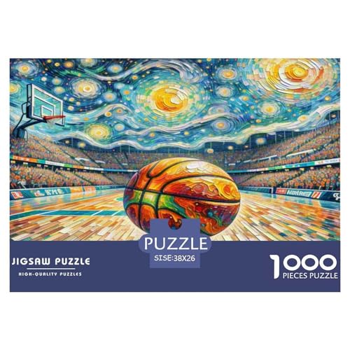 Basketball Puzzle 1000-teilige Schwer Puzzle Spielzeug Lernspiel Impossible Herausforderung Spielzeug Für Erwachsene Und Kinder Ab 14 Jahren 38x26cm/1000pcs Basketball Puzzle 1000-teilige Schwer Puzzle Spielzeug Lernspiel Impossible Herausforderung Spielzeug Für Erwachsene Und Kinder Ab 14 Jahren 38x26cm/1000pcs von WKASLDNS
