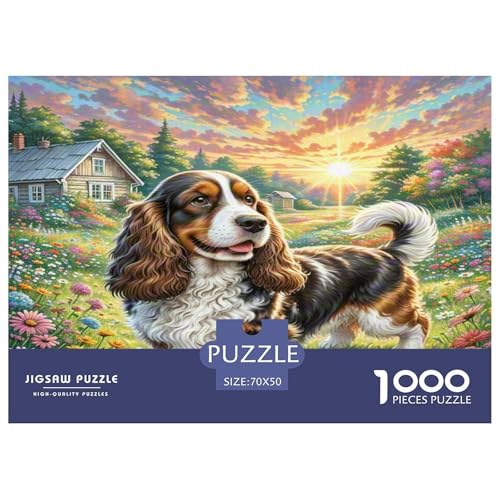 Basset Hund Puzzle 1000-teilige Schwer Puzzle Spielzeug Pädagogisches Spiel Impossible Herausforderung Spielzeug Für Erwachsene Kinder 70x50cm/1000pcs Basset Hund Puzzle 1000-teilige Schwer Puzzle Spielzeug Pädagogisches Spiel Impossible Herausforderung Spielzeug Für Erwachsene Kinder 70x50cm/1000pcs von WKASLDNS