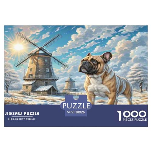 Bullmastiff Puzzle 1000 Teile Schwer Puzzle Spielzeug Lernspiel Impossible Herausforderung Spielzeug Für Erwachsene Kinder 38x26cm/1000pcs Bullmastiff Puzzle 1000 Teile Schwer Puzzle Spielzeug Lernspiel Impossible Herausforderung Spielzeug Für Erwachsene Kinder 38x26cm/1000pcs von WKASLDNS
