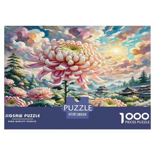 Chrysanthemen Puzzle 1000-teilige Schwer Puzzle Spielzeug Lernspiel Impossible Herausforderung Spielzeug Für Erwachsene Und Kinder in Bewährter 38x26cm/1000pcs Chrysanthemen Puzzle 1000-teilige Schwer Puzzle Spielzeug Lernspiel Impossible Herausforderung Spielzeug Für Erwachsene Und Kinder in Bewährter 38x26cm/1000pcs von WKASLDNS