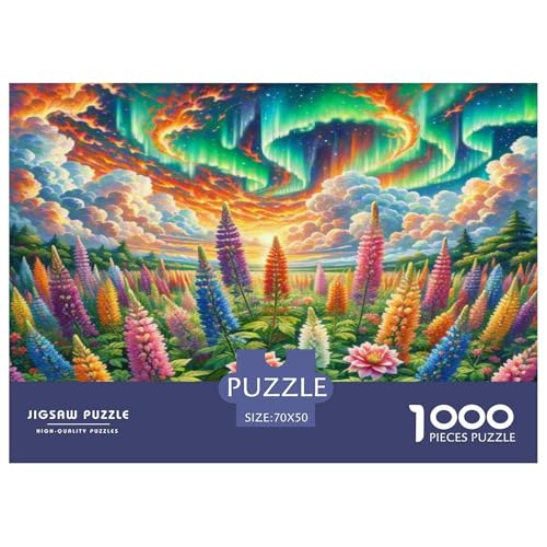 Coleus Blume Puzzles 1000 Teile Schwer Puzzle Spielzeug Lernspiel Impossible Herausforderungsspielzeug Für Erwachsene Und Kinder in Bewährter 70x50cm/1000pcs von WKASLDNS