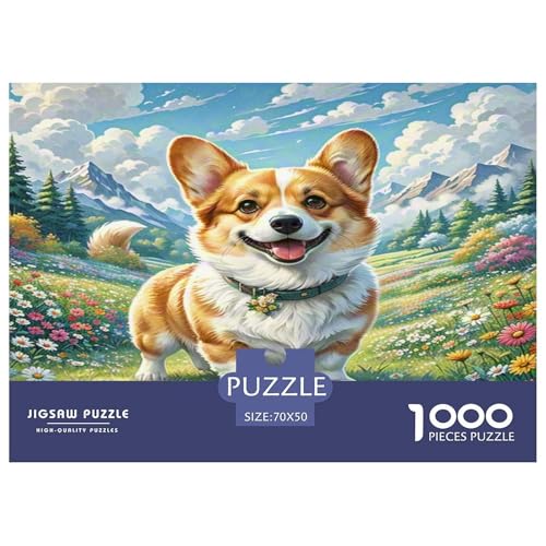 Corgi Puzzles 1000 Teile Schwer Puzzle Spielzeug Pädagogisches Spiel Impossible Herausforderung Spielzeug Für Erwachsene Und Kinder Ab 14 Jahren 70x50cm/1000pcs Corgi Puzzles 1000 Teile Schwer Puzzle Spielzeug Pädagogisches Spiel Impossible Herausforderung Spielzeug Für Erwachsene Und Kinder Ab 14 Jahren 70x50cm/1000pcs von WKASLDNS