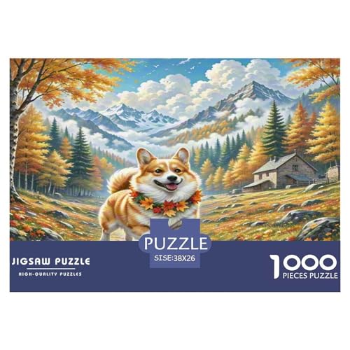 Corgi Puzzles 1000 Teile Schwer Puzzle Spielzeug Pädagogisches Spiel Impossible Herausforderungsspielzeug Für Erwachsene Und Kinder in Bewährter 38x26cm/1000pcs Corgi Puzzles 1000 Teile Schwer Puzzle Spielzeug Pädagogisches Spiel Impossible Herausforderungsspielzeug Für Erwachsene Und Kinder in Bewährter 38x26cm/1000pcs von WKASLDNS