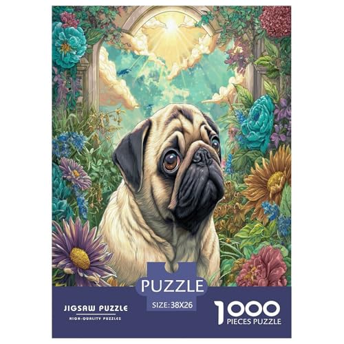 Cute Haustierhund Puzzle 1000 Teile Schwer Puzzle Spielzeug Lernspiel Impossible Herausforderungsspielzeug Für Erwachsene Und Kinder Ab 12 Jahren 38x26cm/1000pcs Cute Haustierhund Puzzle 1000 Teile Schwer Puzzle Spielzeug Lernspiel Impossible Herausforderungsspielzeug Für Erwachsene Und Kinder Ab 12 Jahren 38x26cm/1000pcs von WKASLDNS