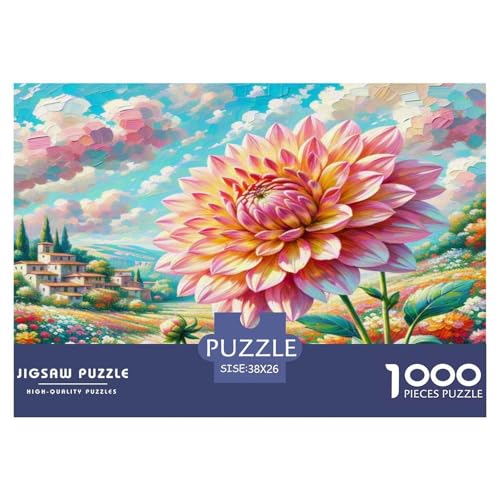 Dahlia Puzzle 1000 Teile Schwer Puzzle Spielzeug Lernspiel Impossible Herausforderungsspielzeug Für Erwachsene Und Kinder Ab 14 Jahren 38x26cm/1000pcs Dahlia Puzzle 1000 Teile Schwer Puzzle Spielzeug Lernspiel Impossible Herausforderungsspielzeug Für Erwachsene Und Kinder Ab 14 Jahren 38x26cm/1000pcs von WKASLDNS