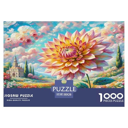 Dahlia Puzzle 1000 Teile Schwer Puzzle Spielzeug Pädagogisches Spiel Impossible Herausforderungsspielzeug Für Erwachsene Kinder 38x26cm/1000pcs Dahlia Puzzle 1000 Teile Schwer Puzzle Spielzeug Pädagogisches Spiel Impossible Herausforderungsspielzeug Für Erwachsene Kinder 38x26cm/1000pcs von WKASLDNS