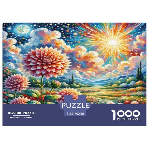 Dahlia Puzzle 1000-teilige Schwer Puzzle Spielzeug Lernspiel Impossible Herausforderung Spielzeug Für Erwachsene Und Kinder in Bewährter 70x50cm/1000pcs Dahlia Puzzle 1000-teilige Schwer Puzzle Spielzeug Lernspiel Impossible Herausforderung Spielzeug Für Erwachsene Und Kinder in Bewährter 70x50cm/1000pcs von WKASLDNS