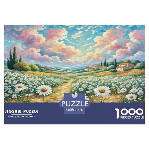 Daisy Puzzle 1000-teilige Schwer Puzzle Spielzeug Lernspiel Impossible Herausforderung Spielzeug Für Erwachsene Kinder 38x26cm/1000pcs Daisy Puzzle 1000-teilige Schwer Puzzle Spielzeug Lernspiel Impossible Herausforderung Spielzeug Für Erwachsene Kinder 38x26cm/1000pcs von WKASLDNS