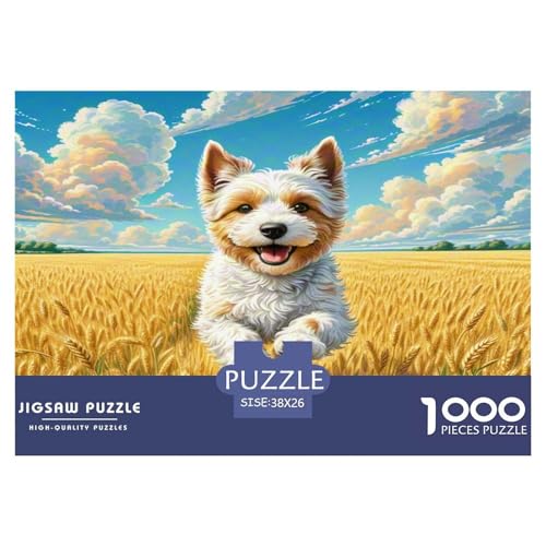 Der Bedlington Terrier Puzzles 1000 Teile Schwer Puzzle Spielzeug Lernspiel Impossible Herausforderungsspielzeug Für Erwachsene Kinder 38x26cm/1000pcs Der Bedlington Terrier Puzzles 1000 Teile Schwer Puzzle Spielzeug Lernspiel Impossible Herausforderungsspielzeug Für Erwachsene Kinder 38x26cm/1000pcs von WKASLDNS