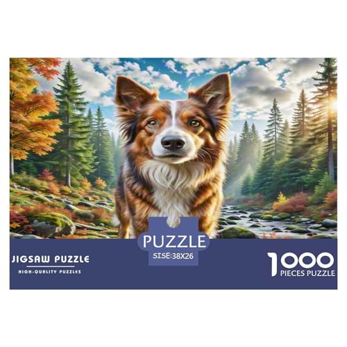 Der Parson Russell Terrier Puzzle 1000 Teile Schwer Puzzle Spielzeug Pädagogisches Spiel Impossible Herausforderungsspielzeug Für Erwachsene Und Kinder Ab 14 Jahren 38x26cm/1000pcs Der Parson Russell Terrier Puzzle 1000 Teile Schwer Puzzle Spielzeug Pädagogisches Spiel Impossible Herausforderungsspielzeug Für Erwachsene Und Kinder Ab 14 Jahren 38x26cm/1000pcs von WKASLDNS