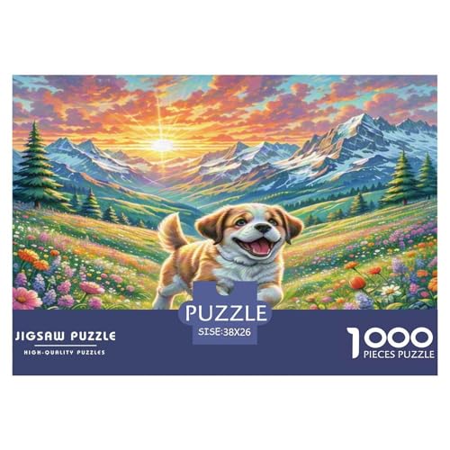 Der Saint Bernard Puzzles 1000-teilige Schwer Puzzle Spielzeug Lernspiel Impossible Herausforderungsspielzeug Für Erwachsene Kinder 38x26cm/1000pcs Der Saint Bernard Puzzles 1000-teilige Schwer Puzzle Spielzeug Lernspiel Impossible Herausforderungsspielzeug Für Erwachsene Kinder 38x26cm/1000pcs von WKASLDNS