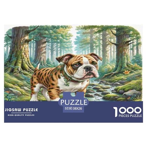 Der Staffordshire Bull Terrier Puzzles 1000 Teile Schwer Puzzle Spielzeug Lernspiel Impossible Herausforderungsspielzeug Für Erwachsene Und Kinder Ab 14 Jahren 38x26cm/1000pcs Der Staffordshire Bull Terrier Puzzles 1000 Teile Schwer Puzzle Spielzeug Lernspiel Impossible Herausforderungsspielzeug Für Erwachsene Und Kinder Ab 14 Jahren 38x26cm/1000pcs von WKASLDNS
