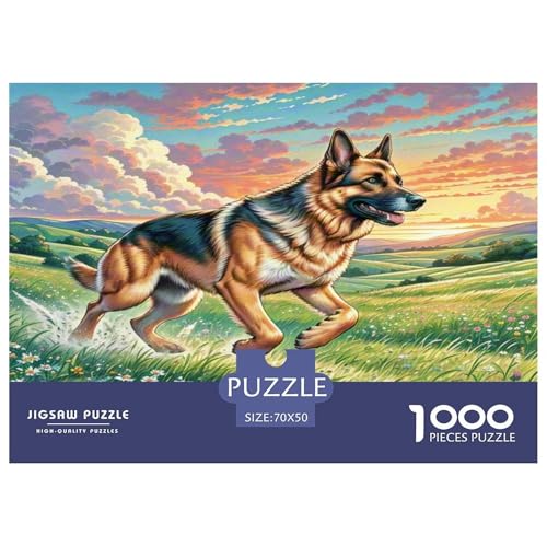 Deutscher SchäfErhund Puzzles 1000 Teile Schwer Puzzle Spielzeug Pädagogisches Spiel Impossible Herausforderung Spielzeug Für Erwachsene Kinder 70x50cm/1000pcs Deutscher SchäfErhund Puzzles 1000 Teile Schwer Puzzle Spielzeug Pädagogisches Spiel Impossible Herausforderung Spielzeug Für Erwachsene Kinder 70x50cm/1000pcs von WKASLDNS