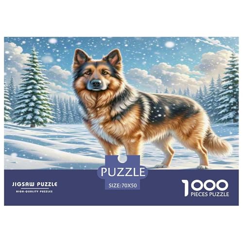 Deutscher SchäfErhund Puzzles 1000 Teile Schwer Puzzle Spielzeug Pädagogisches Spiel Impossible Herausforderungsspielzeug Für Erwachsene Kinder 70x50cm/1000pcs Deutscher SchäfErhund Puzzles 1000 Teile Schwer Puzzle Spielzeug Pädagogisches Spiel Impossible Herausforderungsspielzeug Für Erwachsene Kinder 70x50cm/1000pcs von WKASLDNS