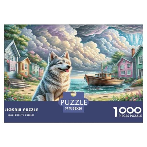 Deutscher Spitz Puzzles 1000 Teile Schwer Puzzle Spielzeug Lernspiel Impossible Herausforderung Spielzeug Für Erwachsene Kinder 38x26cm/1000pcs Deutscher Spitz Puzzles 1000 Teile Schwer Puzzle Spielzeug Lernspiel Impossible Herausforderung Spielzeug Für Erwachsene Kinder 38x26cm/1000pcs von WKASLDNS