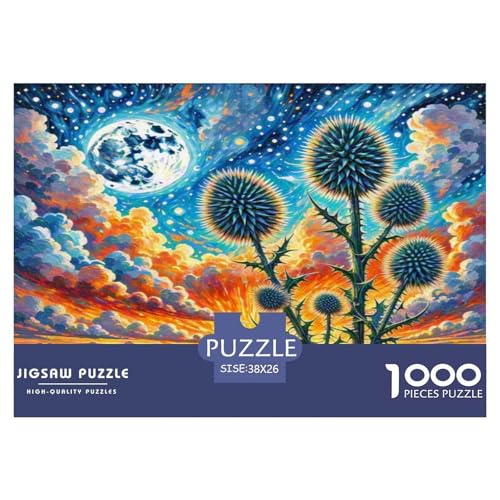 Echinops Sphaerocephalus Puzzles 1000 Teile Schwer Puzzle Spielzeug Lernspiel Impossible Herausforderungsspielzeug Für Erwachsene Kinder 38x26cm/1000pcs Echinops Sphaerocephalus Puzzles 1000 Teile Schwer Puzzle Spielzeug Lernspiel Impossible Herausforderungsspielzeug Für Erwachsene Kinder 38x26cm/1000pcs von WKASLDNS