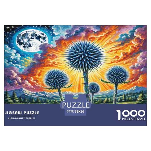 Echinops Sphaerocephalus Puzzles 1000 Teile Schwer Puzzle Spielzeug Pädagogisches Spiel Impossible Herausforderungsspielzeug Für Erwachsene Und Kinder Ab 14 Jahren 38x26cm/1000pcs Echinops Sphaerocephalus Puzzles 1000 Teile Schwer Puzzle Spielzeug Pädagogisches Spiel Impossible Herausforderungsspielzeug Für Erwachsene Und Kinder Ab 14 Jahren 38x26cm/1000pcs von WKASLDNS