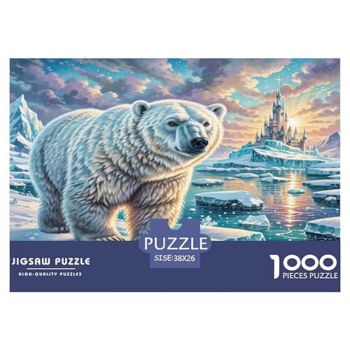 Eisbär Puzzles 1000 Teile Schwer Puzzle Spielzeug Pädagogisches Spiel Impossible Herausforderung Spielzeug Für Erwachsene Und Kinder in Bewährter 38x26cm/1000pcs Eisbär Puzzles 1000 Teile Schwer Puzzle Spielzeug Pädagogisches Spiel Impossible Herausforderung Spielzeug Für Erwachsene Und Kinder in Bewährter 38x26cm/1000pcs von WKASLDNS