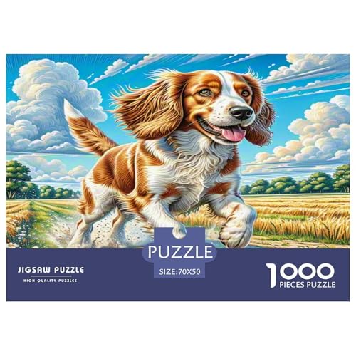 Englischer Springer Spaniel Puzzle 1000 Teile Schwer Puzzle Spielzeug Pädagogisches Spiel Impossible Herausforderung Spielzeug Für Erwachsene Und Kinder in Bewährter 70x50cm/1000pcs Englischer Springer Spaniel Puzzle 1000 Teile Schwer Puzzle Spielzeug Pädagogisches Spiel Impossible Herausforderung Spielzeug Für Erwachsene Und Kinder in Bewährter 70x50cm/1000pcs von WKASLDNS