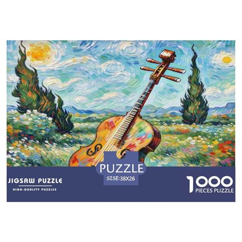 Erhu Puzzle 1000 Teile Schwer Puzzle Spielzeug Pädagogisches Spiel Impossible Herausforderung Spielzeug Für Erwachsene Und Kinder in Bewährter 38x26cm/1000pcs Erhu Puzzle 1000 Teile Schwer Puzzle Spielzeug Pädagogisches Spiel Impossible Herausforderung Spielzeug Für Erwachsene Und Kinder in Bewährter 38x26cm/1000pcs von WKASLDNS
