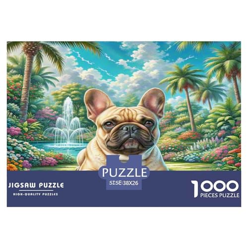 Französische Bulldogge Puzzle 1000-teilige Schwer Puzzle Spielzeug Lernspiel Impossible Herausforderung Spielzeug Für Erwachsene Kinder 38x26cm/1000pcs Französische Bulldogge Puzzle 1000-teilige Schwer Puzzle Spielzeug Lernspiel Impossible Herausforderung Spielzeug Für Erwachsene Kinder 38x26cm/1000pcs von WKASLDNS