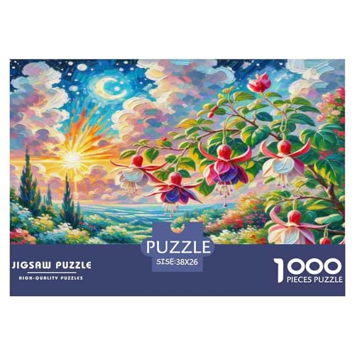 Fuchsien Hybrid Puzzles 1000 Teile Schwer Puzzle Spielzeug Pädagogisches Spiel Impossible Herausforderung Spielzeug Für Erwachsene Kinder 38x26cm/1000pcs Fuchsien Hybrid Puzzles 1000 Teile Schwer Puzzle Spielzeug Pädagogisches Spiel Impossible Herausforderung Spielzeug Für Erwachsene Kinder 38x26cm/1000pcs von WKASLDNS