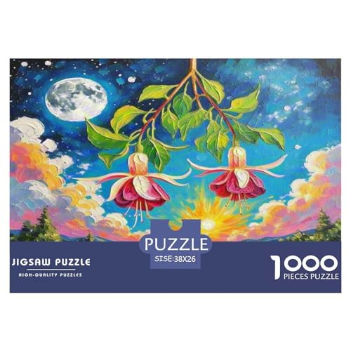 Fuchsien Puzzles 1000 Teile Schwer Puzzle Spielzeug Lernspiel Impossible Herausforderung Spielzeug Für Erwachsene Kinder 38x26cm/1000pcs Fuchsien Puzzles 1000 Teile Schwer Puzzle Spielzeug Lernspiel Impossible Herausforderung Spielzeug Für Erwachsene Kinder 38x26cm/1000pcs von WKASLDNS