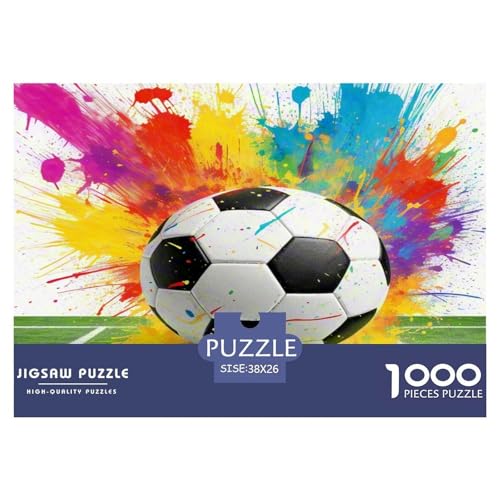 Fußball Puzzles 1000 Teile Schwer Puzzle Spielzeug Lernspiel Impossible Herausforderung Spielzeug Für Erwachsene Und Kinder in Bewährter 38x26cm/1000pcs Fußball Puzzles 1000 Teile Schwer Puzzle Spielzeug Lernspiel Impossible Herausforderung Spielzeug Für Erwachsene Und Kinder in Bewährter 38x26cm/1000pcs von WKASLDNS
