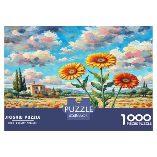 Gerbera Puzzles 1000 Teile Schwer Puzzle Spielzeug Lernspiel Impossible Herausforderung Spielzeug Für Erwachsene Und Kinder in Bewährter 38x26cm/1000pcs Gerbera Puzzles 1000 Teile Schwer Puzzle Spielzeug Lernspiel Impossible Herausforderung Spielzeug Für Erwachsene Und Kinder in Bewährter 38x26cm/1000pcs von WKASLDNS