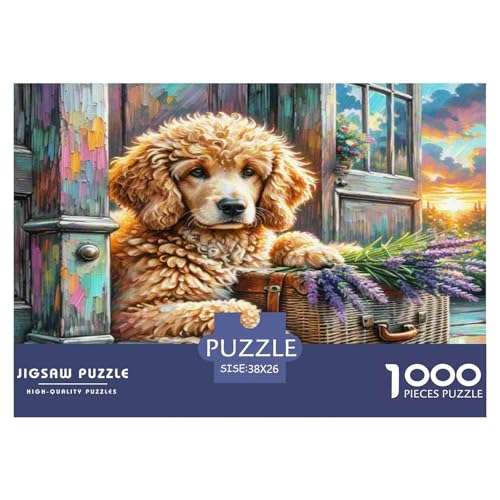 Goldendoodle Puzzles 1000 Teile Schwer Puzzle Spielzeug Pädagogisches Spiel Impossible Herausforderungsspielzeug Für Erwachsene Kinder 38x26cm/1000pcs Goldendoodle Puzzles 1000 Teile Schwer Puzzle Spielzeug Pädagogisches Spiel Impossible Herausforderungsspielzeug Für Erwachsene Kinder 38x26cm/1000pcs von WKASLDNS