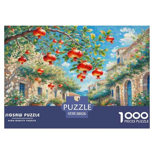 Granatapfelblüte Puzzles 1000 Teile Schwer Puzzle Spielzeug Lernspiel Impossible Herausforderung Spielzeug Für Erwachsene Und Kinder Ab 14 Jahren 38x26cm/1000pcs Granatapfelblüte Puzzles 1000 Teile Schwer Puzzle Spielzeug Lernspiel Impossible Herausforderung Spielzeug Für Erwachsene Und Kinder Ab 14 Jahren 38x26cm/1000pcs von WKASLDNS