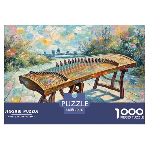 Guzheng Puzzle 1000 Teile Schwer Puzzle Spielzeug Lernspiel Impossible Herausforderungsspielzeug Für Erwachsene Und Kinder Ab 14 Jahren 38x26cm/1000pcs Guzheng Puzzle 1000 Teile Schwer Puzzle Spielzeug Lernspiel Impossible Herausforderungsspielzeug Für Erwachsene Und Kinder Ab 14 Jahren 38x26cm/1000pcs von WKASLDNS