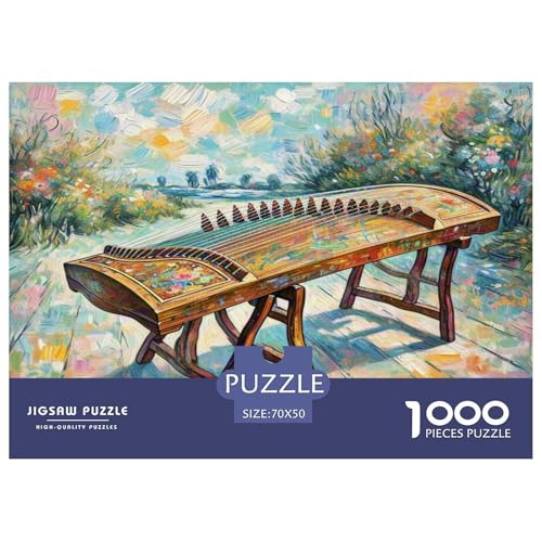 Guzheng Puzzle 1000-teilige Schwer Puzzle Spielzeug Pädagogisches Spiel Impossible Herausforderungsspielzeug Für Erwachsene Kinder 70x50cm/1000pcs Guzheng Puzzle 1000-teilige Schwer Puzzle Spielzeug Pädagogisches Spiel Impossible Herausforderungsspielzeug Für Erwachsene Kinder 70x50cm/1000pcs von WKASLDNS