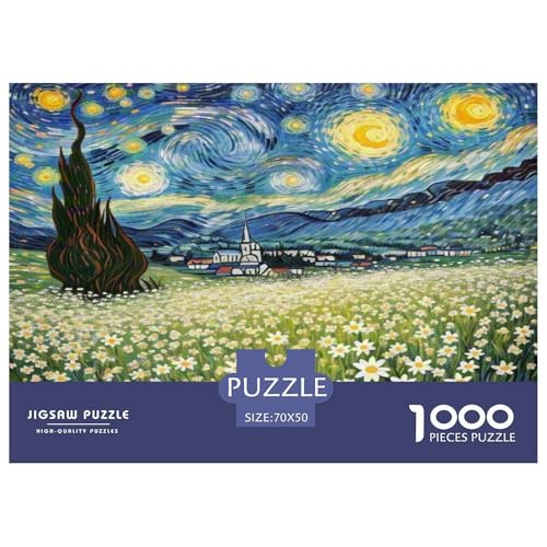 Gypsophila Puzzle 1000 Teile Schwer Puzzle Spielzeug Pädagogisches Spiel Impossible Herausforderungsspielzeug Für Erwachsene Und Kinder Ab 14 Jahren 70x50cm/1000pcs Gypsophila Puzzle 1000 Teile Schwer Puzzle Spielzeug Pädagogisches Spiel Impossible Herausforderungsspielzeug Für Erwachsene Und Kinder Ab 14 Jahren 70x50cm/1000pcs von WKASLDNS