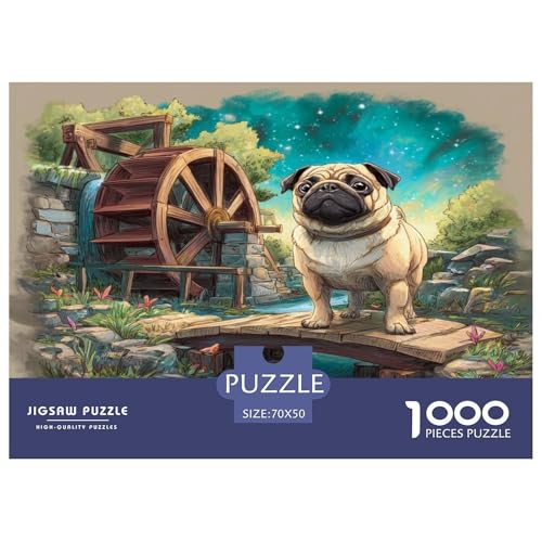 Haustierhund Puzzle 1000 Teile Schwer Puzzle Spielzeug Lernspiel Impossible Herausforderungsspielzeug Für Erwachsene Und Kinder Ab 12 Jahren 70x50cm/1000pcs Haustierhund Puzzle 1000 Teile Schwer Puzzle Spielzeug Lernspiel Impossible Herausforderungsspielzeug Für Erwachsene Und Kinder Ab 12 Jahren 70x50cm/1000pcs von WKASLDNS