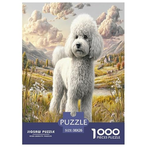 Haustierhund Puzzle 1000 Teile Schwer Puzzle Spielzeug Lernspiel Impossible Herausforderungsspielzeug Für Erwachsene Und Kinder Ab 14 Jahren 38x26cm/1000pcs von WKASLDNS