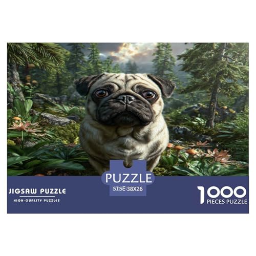 Haustierhund Puzzle 1000 Teile Schwer Puzzle Spielzeug Pädagogisches Spiel Impossible Herausforderungsspielzeug Für Erwachsene Und Kinder Ab 12 Jahren 38x26cm/1000pcs Haustierhund Puzzle 1000 Teile Schwer Puzzle Spielzeug Pädagogisches Spiel Impossible Herausforderungsspielzeug Für Erwachsene Und Kinder Ab 12 Jahren 38x26cm/1000pcs von WKASLDNS