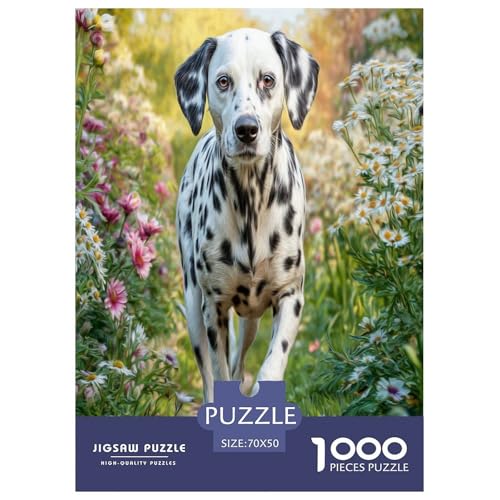 Haustierhund Puzzle 1000-teilige Schwer Puzzle Spielzeug Lernspiel Impossible Herausforderungsspielzeug Für Erwachsene Und Kinder Ab 12 Jahren 70x50cm/1000pcs von WKASLDNS