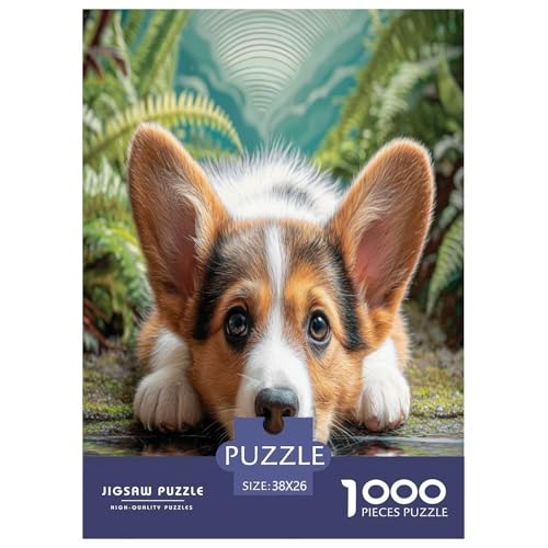 Haustierhund Puzzles 1000 Teile Schwer Puzzle Spielzeug Lernspiel Impossible Herausforderungsspielzeug Für Erwachsene Und Kinder Ab 12 Jahren 38x26cm/1000pcs Haustierhund Puzzles 1000 Teile Schwer Puzzle Spielzeug Lernspiel Impossible Herausforderungsspielzeug Für Erwachsene Und Kinder Ab 12 Jahren 38x26cm/1000pcs von WKASLDNS