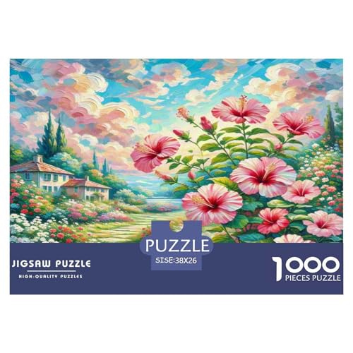 Hibiscus Puzzles 1000 Teile Schwer Puzzle Spielzeug Lernspiel Impossible Herausforderung Spielzeug Für Erwachsene Und Kinder Ab 12 Jahren 38x26cm/1000pcs Hibiscus Puzzles 1000 Teile Schwer Puzzle Spielzeug Lernspiel Impossible Herausforderung Spielzeug Für Erwachsene Und Kinder Ab 12 Jahren 38x26cm/1000pcs von WKASLDNS