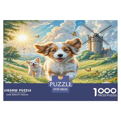 Irischer Wolfhund Puzzle 1000 Teile Schwer Puzzle Spielzeug Lernspiel Impossible Herausforderungsspielzeug Für Erwachsene Und Kinder Ab 14 Jahren 38x26cm/1000pcs Irischer Wolfhund Puzzle 1000 Teile Schwer Puzzle Spielzeug Lernspiel Impossible Herausforderungsspielzeug Für Erwachsene Und Kinder Ab 14 Jahren 38x26cm/1000pcs von WKASLDNS