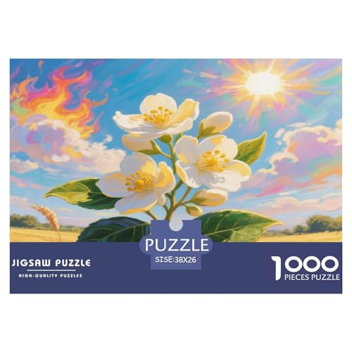 Jasmin Puzzle 1000 Teile Schwer Puzzle Spielzeug Pädagogisches Spiel Impossible Herausforderung Spielzeug Für Erwachsene Und Kinder in Bewährter 38x26cm/1000pcs Jasmin Puzzle 1000 Teile Schwer Puzzle Spielzeug Pädagogisches Spiel Impossible Herausforderung Spielzeug Für Erwachsene Und Kinder in Bewährter 38x26cm/1000pcs von WKASLDNS