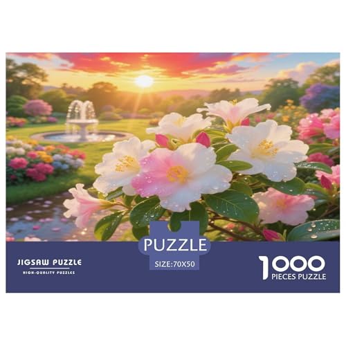 Kamellien Flower Puzzle 1000-teilige Schwer Puzzle Spielzeug Lernspiel Impossible Herausforderung Spielzeug Für Erwachsene Und Kinder Ab 14 Jahren 70x50cm/1000pcs Kamellien Flower Puzzle 1000-teilige Schwer Puzzle Spielzeug Lernspiel Impossible Herausforderung Spielzeug Für Erwachsene Und Kinder Ab 14 Jahren 70x50cm/1000pcs von WKASLDNS