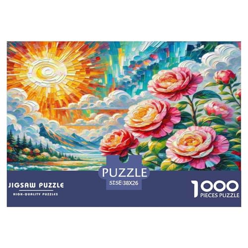 Kamellien Puzzle 1000 Teile Schwer Puzzle Spielzeug Pädagogisches Spiel Impossible Herausforderung Spielzeug Für Erwachsene Und Kinder Ab 14 Jahren 38x26cm/1000pcs Kamellien Puzzle 1000 Teile Schwer Puzzle Spielzeug Pädagogisches Spiel Impossible Herausforderung Spielzeug Für Erwachsene Und Kinder Ab 14 Jahren 38x26cm/1000pcs von WKASLDNS