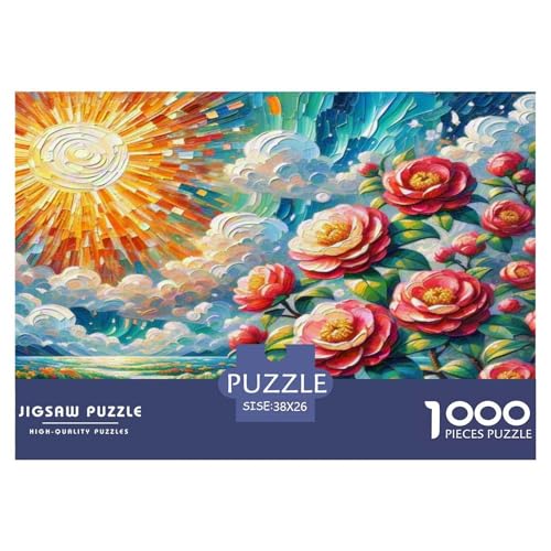 Kamellien Puzzle 1000-teilige Schwer Puzzle Spielzeug Lernspiel Impossible Herausforderungsspielzeug Für Erwachsene Und Kinder Ab 14 Jahren 38x26cm/1000pcs Kamellien Puzzle 1000-teilige Schwer Puzzle Spielzeug Lernspiel Impossible Herausforderungsspielzeug Für Erwachsene Und Kinder Ab 14 Jahren 38x26cm/1000pcs von WKASLDNS