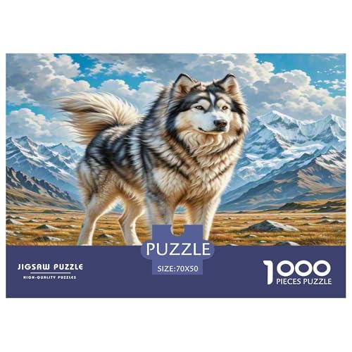 Kaukasischer Hirtenhund Puzzle 1000-teilige Schwer Puzzle Spielzeug Lernspiel Impossible Herausforderungsspielzeug Für Erwachsene Und Kinder in Bewährter 70x50cm/1000pcs Kaukasischer Hirtenhund Puzzle 1000-teilige Schwer Puzzle Spielzeug Lernspiel Impossible Herausforderungsspielzeug Für Erwachsene Und Kinder in Bewährter 70x50cm/1000pcs von WKASLDNS