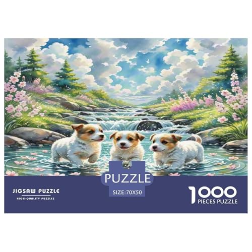 Kerry Blauer Terrier Puzzle 1000-teilige Schwer Puzzle Spielzeug Lernspiel Impossible Herausforderung Spielzeug Für Erwachsene Kinder 70x50cm/1000pcs Kerry Blauer Terrier Puzzle 1000-teilige Schwer Puzzle Spielzeug Lernspiel Impossible Herausforderung Spielzeug Für Erwachsene Kinder 70x50cm/1000pcs von WKASLDNS